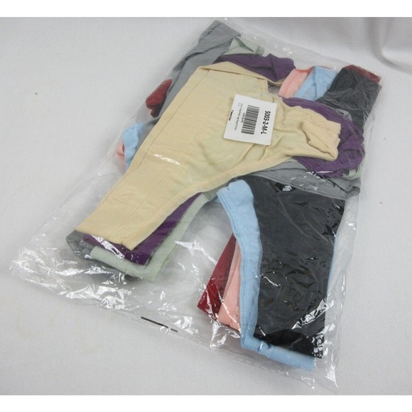 Women's Thong Panties Pack of 10 Assorted Colors Size M-L (L) - Picture 3 of 5